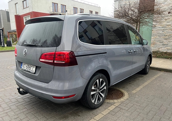 Volkswagen Sharan cena 119000 przebieg: 66700, rok produkcji 2019 z Olsztyn małe 154